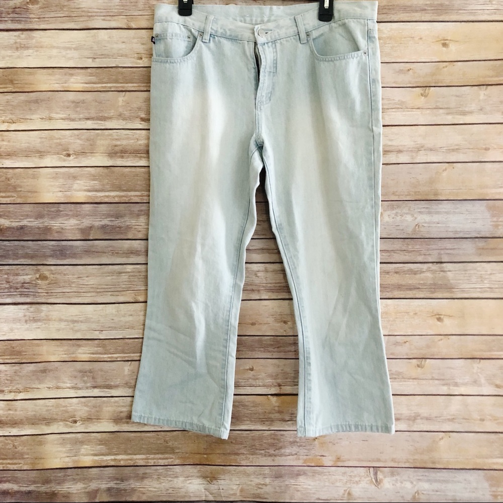 Ralph Lauren Ankle Capri Jean Light Wash Size 12